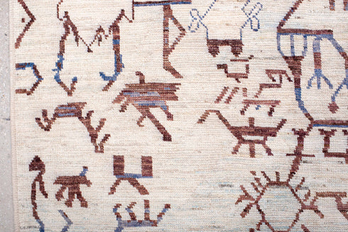 Vintage Tulu Area Rug (8' x 9')